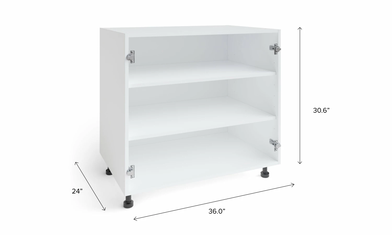 NewAge Products Pantry Cabinets Home Two Door Base Cabinet (Frame Only) 10 NewAge Products Pantry Cabinets Home Two Door Base Cabinet (Frame Only)