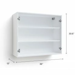 NewAge Products Home Two Door Wall Cabinet (Frame Only) Pantry Cabinets 25 NewAge Products Home Two Door Wall Cabinet (Frame Only) Pantry Cabinets