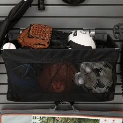 NewAge Products Wall Organization Slatwall Accessories Mesh Basket