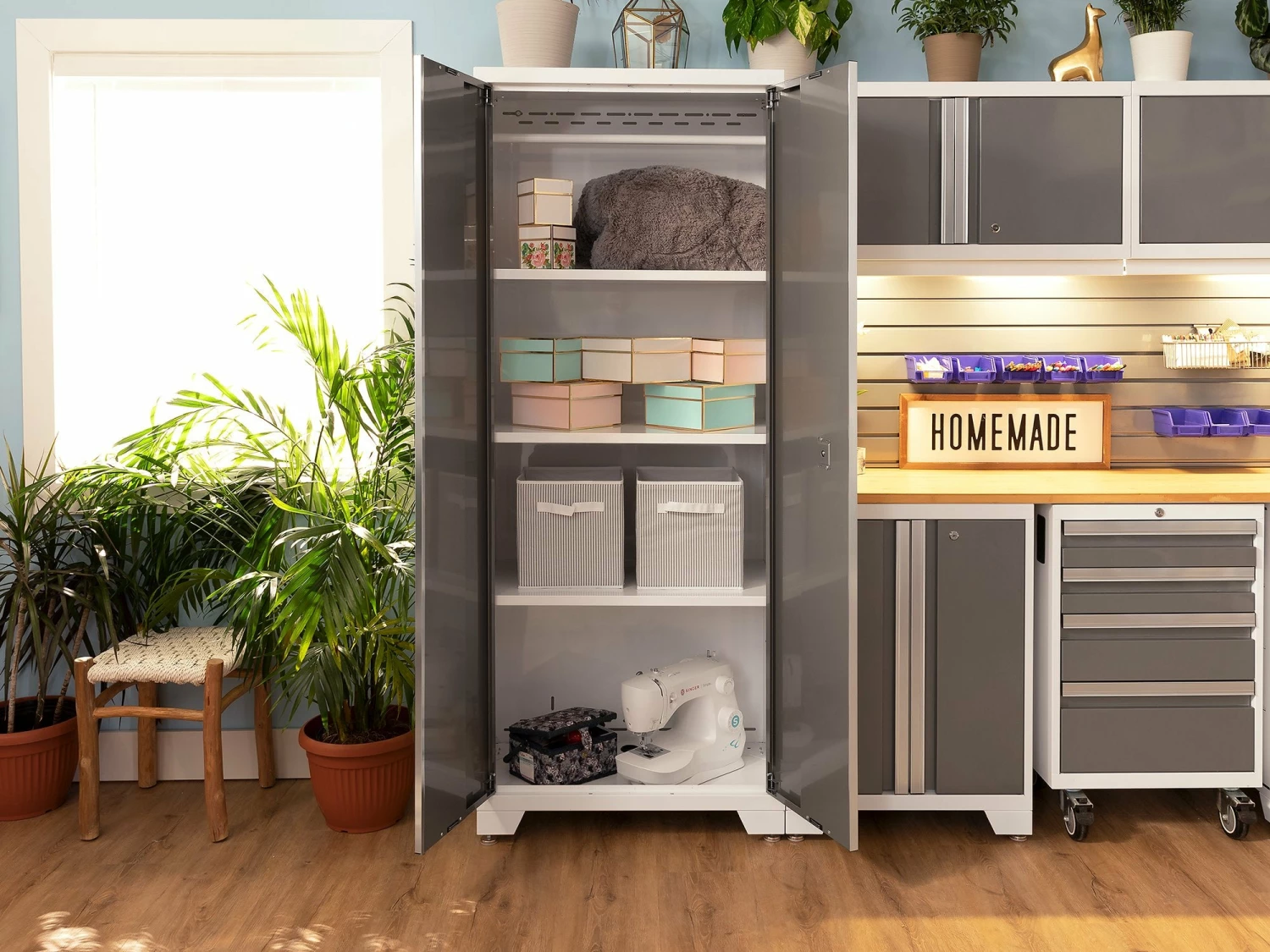 NewAge Products Bold Series 36 In. Multi-Use Locker Large Storage Solutions 36 NewAge Products Bold Series 36 In. Multi-Use Locker Large Storage Solutions