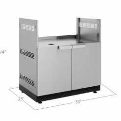 NewAge Products Outdoor Kitchen Classic Stainless Steel Gas Grill Cabinet 62 NewAge Products Outdoor Kitchen Classic Stainless Steel Gas Grill Cabinet