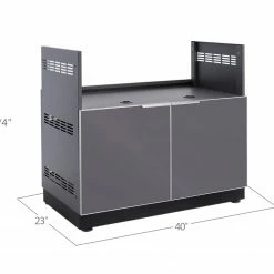 NewAge Products Outdoor Kitchen Classic Aluminum Gas Grill Cabinet 44 NewAge Products Outdoor Kitchen Classic Aluminum Gas Grill Cabinet