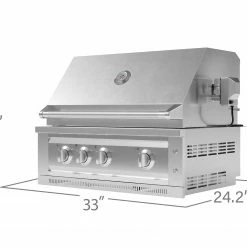 NewAge Products Kamado Outdoor Kitchen Stainless Steel Platinum Grill - 33 Inch 63 NewAge Products Kamado Outdoor Kitchen Stainless Steel Platinum Grill - 33 Inch