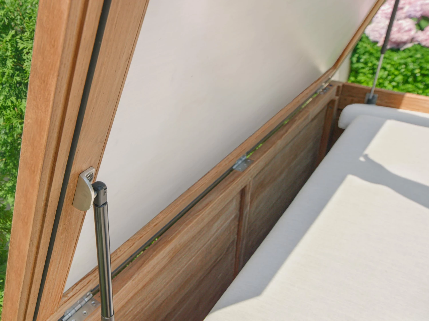 NewAge Products Patio Furniture Teak Deck Box 8 NewAge Products Patio Furniture Teak Deck Box