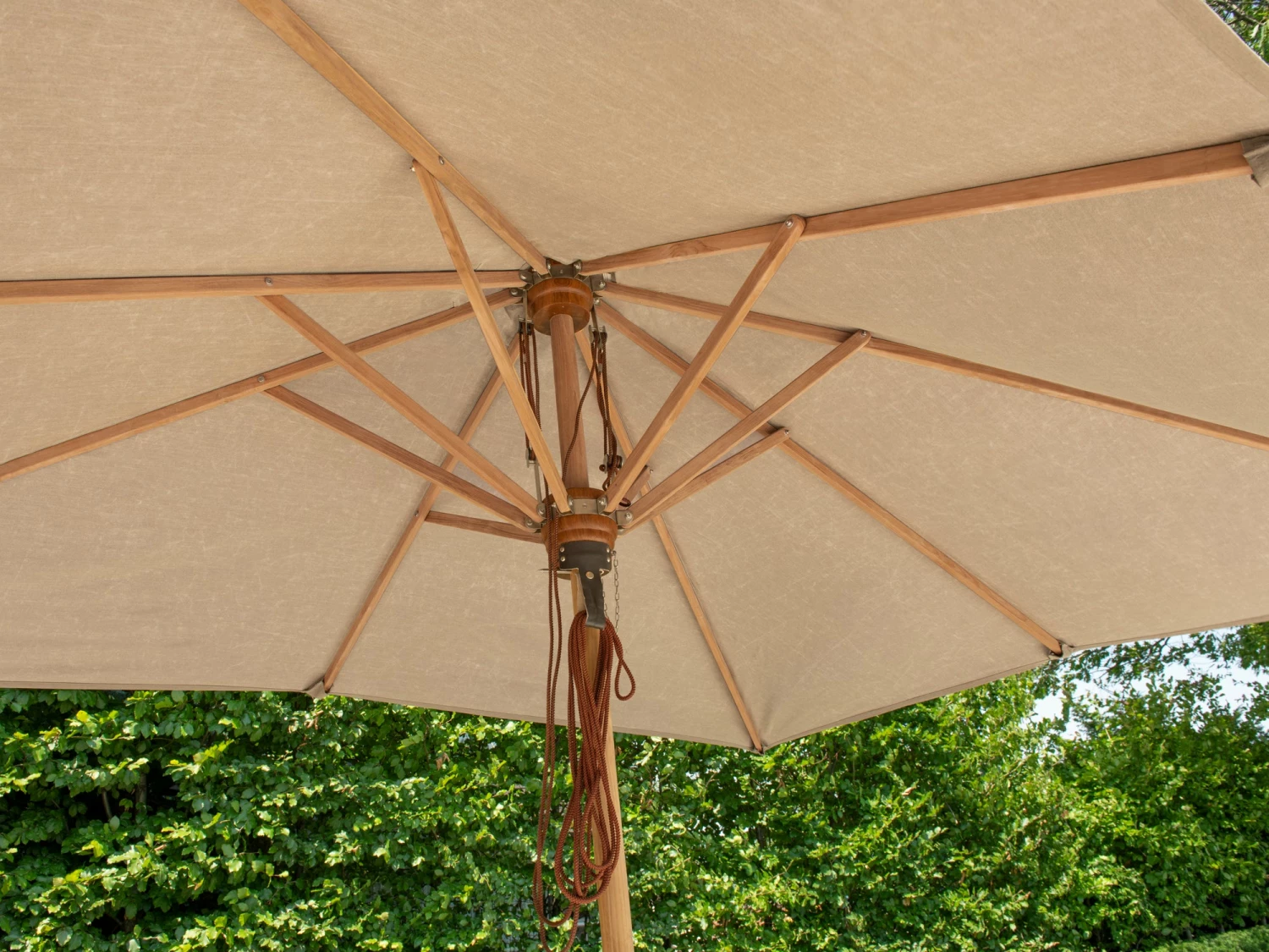 NewAge Products Round Umbrella With Post And Steel Base 13 NewAge Products Round Umbrella With Post And Steel Base