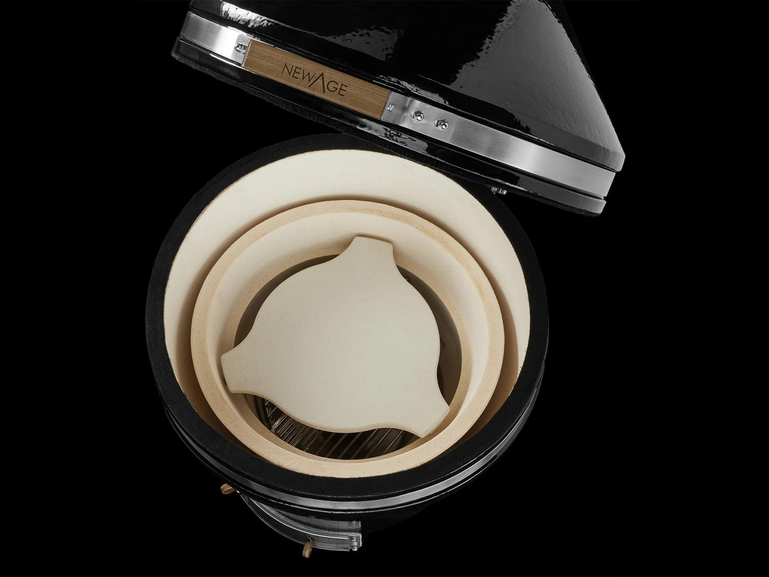 NewAge Products Outdoor Kitchen Platinum 22 In. Kamado 28 NewAge Products Outdoor Kitchen Platinum 22 In. Kamado