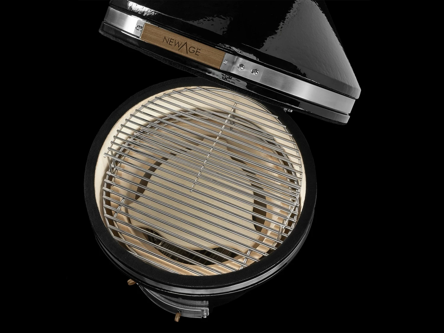 NewAge Products Outdoor Kitchen Platinum 22 In. Kamado 45 NewAge Products Outdoor Kitchen Platinum 22 In. Kamado