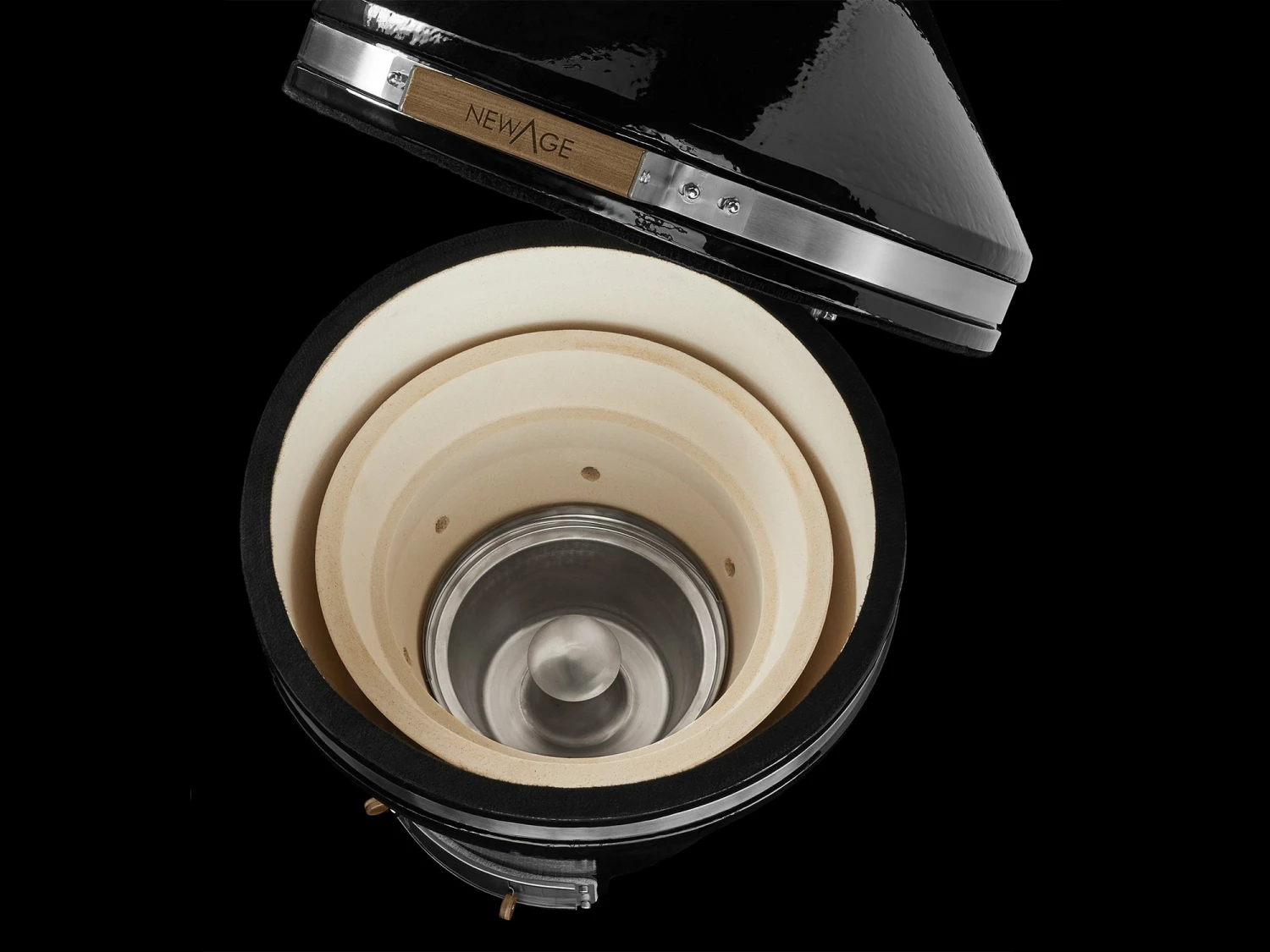 NewAge Products Outdoor Kitchen Platinum 22 In. Kamado 25 NewAge Products Outdoor Kitchen Platinum 22 In. Kamado