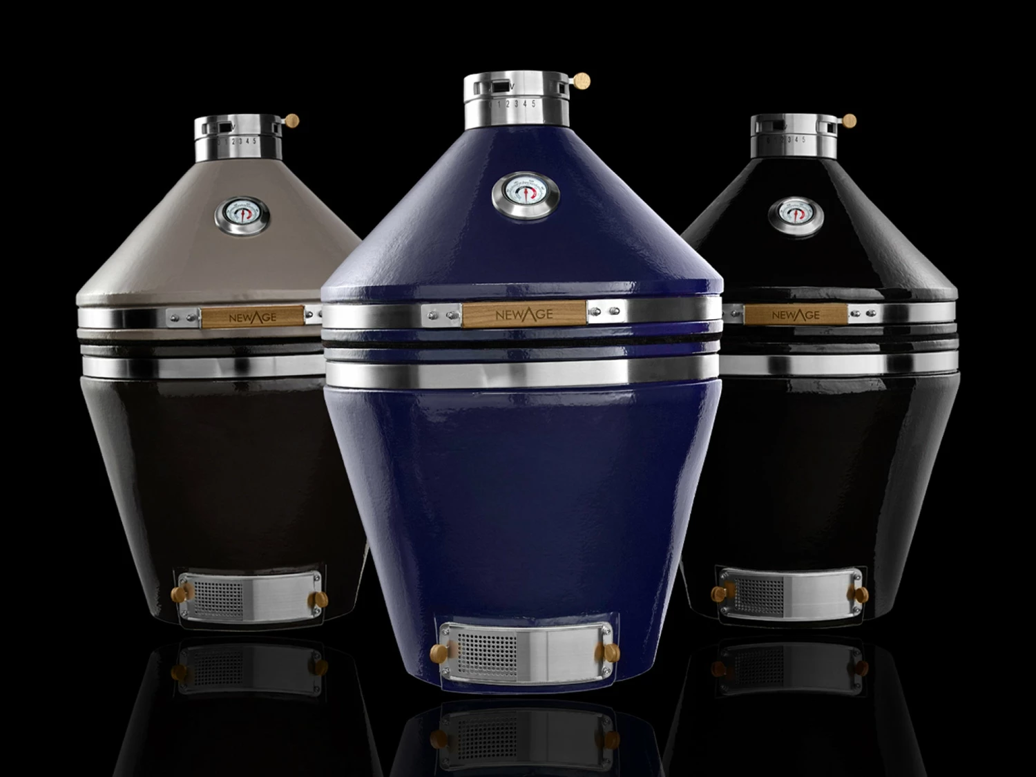 NewAge Products Outdoor Kitchen Platinum 22 In. Kamado 19 NewAge Products Outdoor Kitchen Platinum 22 In. Kamado