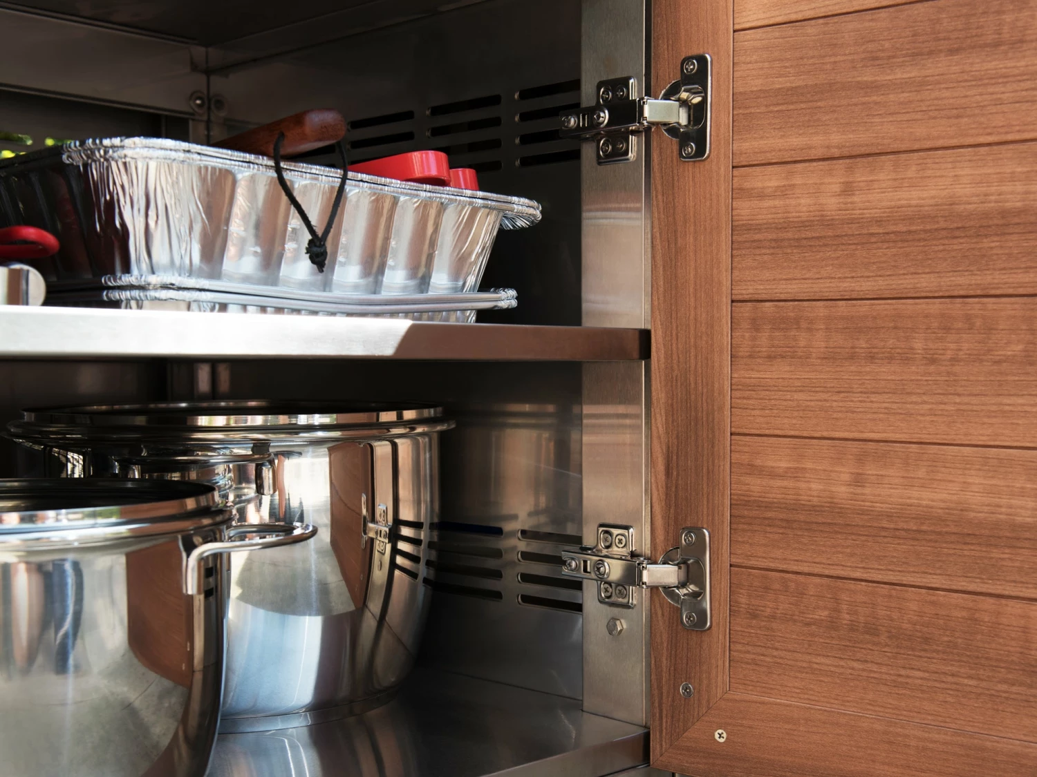 NewAge Products Outdoor Kitchen Classic Stainless Steel Gas Grill Cabinet 51 NewAge Products Outdoor Kitchen Classic Stainless Steel Gas Grill Cabinet