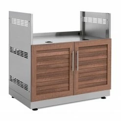 NewAge Products Outdoor Kitchen Classic Stainless Steel Gas Grill Cabinet 99 NewAge Products Outdoor Kitchen Classic Stainless Steel Gas Grill Cabinet