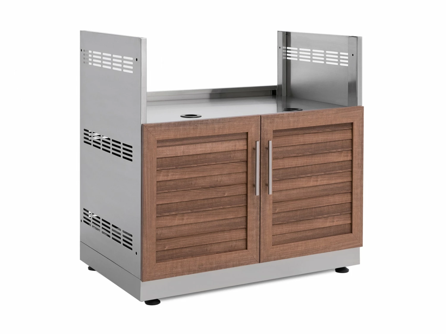 NewAge Products Outdoor Kitchen Classic Stainless Steel Gas Grill Cabinet 46 NewAge Products Outdoor Kitchen Classic Stainless Steel Gas Grill Cabinet
