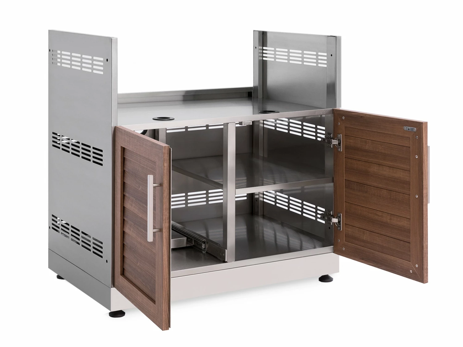 NewAge Products Outdoor Kitchen Classic Stainless Steel Gas Grill Cabinet 47 NewAge Products Outdoor Kitchen Classic Stainless Steel Gas Grill Cabinet