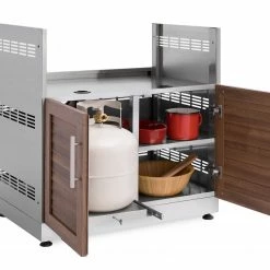 NewAge Products Outdoor Kitchen Classic Stainless Steel Gas Grill Cabinet 101 NewAge Products Outdoor Kitchen Classic Stainless Steel Gas Grill Cabinet