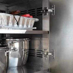 NewAge Products Outdoor Kitchen Classic Stainless Steel Gas Grill Cabinet 95 NewAge Products Outdoor Kitchen Classic Stainless Steel Gas Grill Cabinet