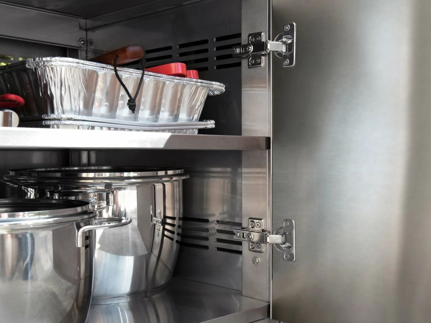 NewAge Products Outdoor Kitchen Classic Stainless Steel Gas Grill Cabinet 42 NewAge Products Outdoor Kitchen Classic Stainless Steel Gas Grill Cabinet