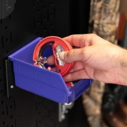 NewAge Products Secure Gun Cabinet Accessory - Parts Bin And Support Brackets (Pack Of 2) Garage Storage