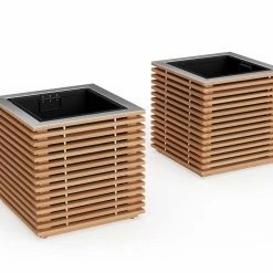 NewAge Products Monterey Square Planter Boxes (Set Of 2)