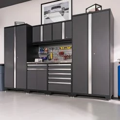 NewAge Products Pro Series 5 Piece Cabinet Set Wall Cabinets 57 NewAge Products Pro Series 5 Piece Cabinet Set Wall Cabinets