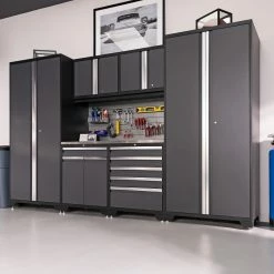 NewAge Products Wall Cabinets Pro Series 8 Piece Cabinet Set