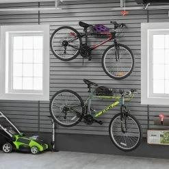 NewAge Products Shallow Basket With Bike Hook (Pack Of 1) Garage Storage