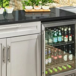 NewAge Products Signature Series Outdoor Kitchen 45 Degree Granite Countertop