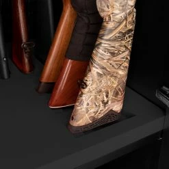 NewAge Products Secure Gun Cabinet Accessory - 36 In. 6 Gun Stock Rest  Garage Storage