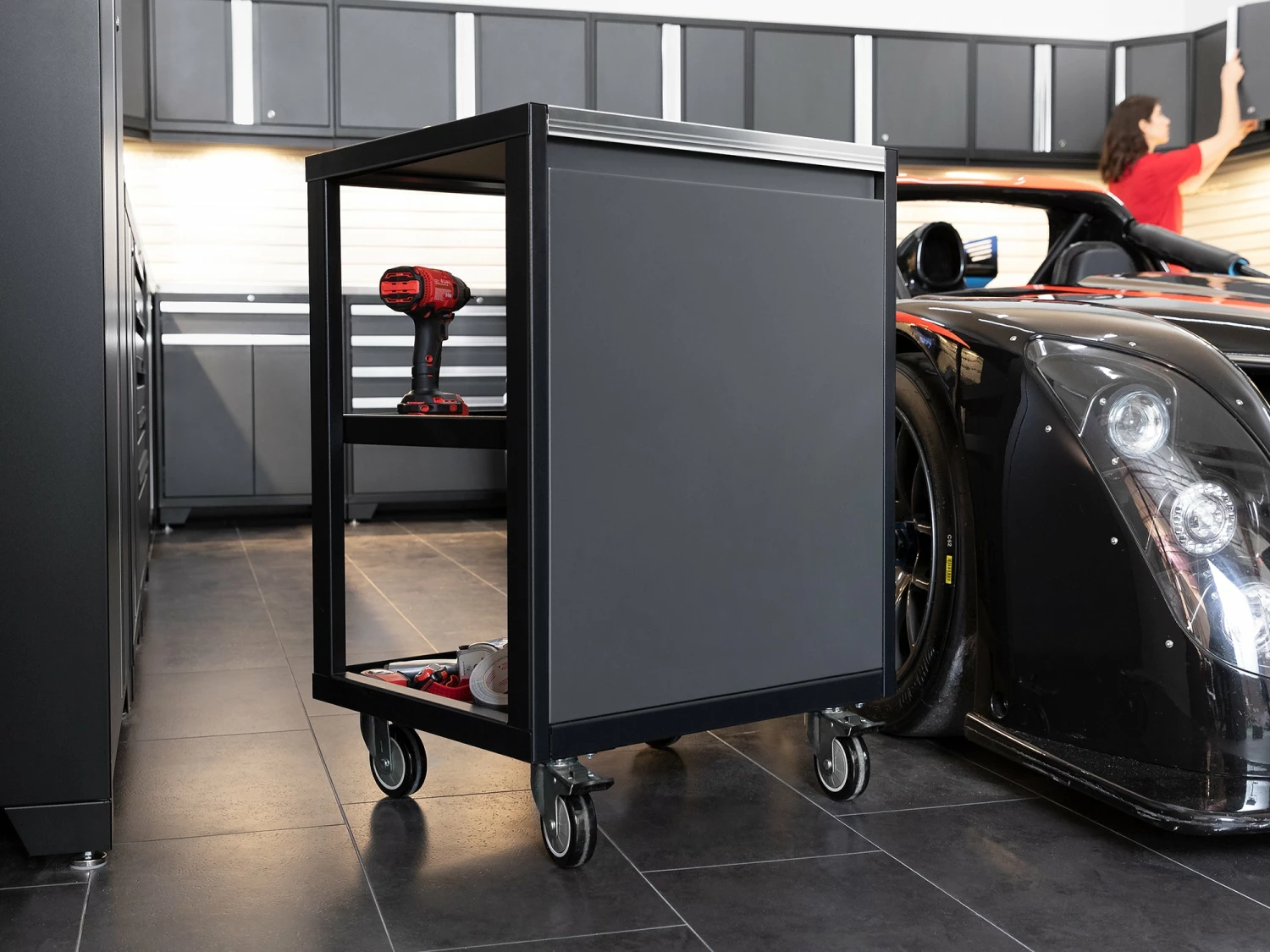 NewAge Products Pro Series 4 Piece Cabinet Set Garage Storage 9 NewAge Products Pro Series 4 Piece Cabinet Set Garage Storage