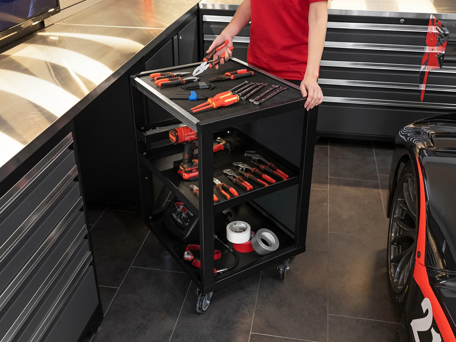 NewAge Products Pro Series 4 Piece Cabinet Set Garage Storage 10 NewAge Products Pro Series 4 Piece Cabinet Set Garage Storage