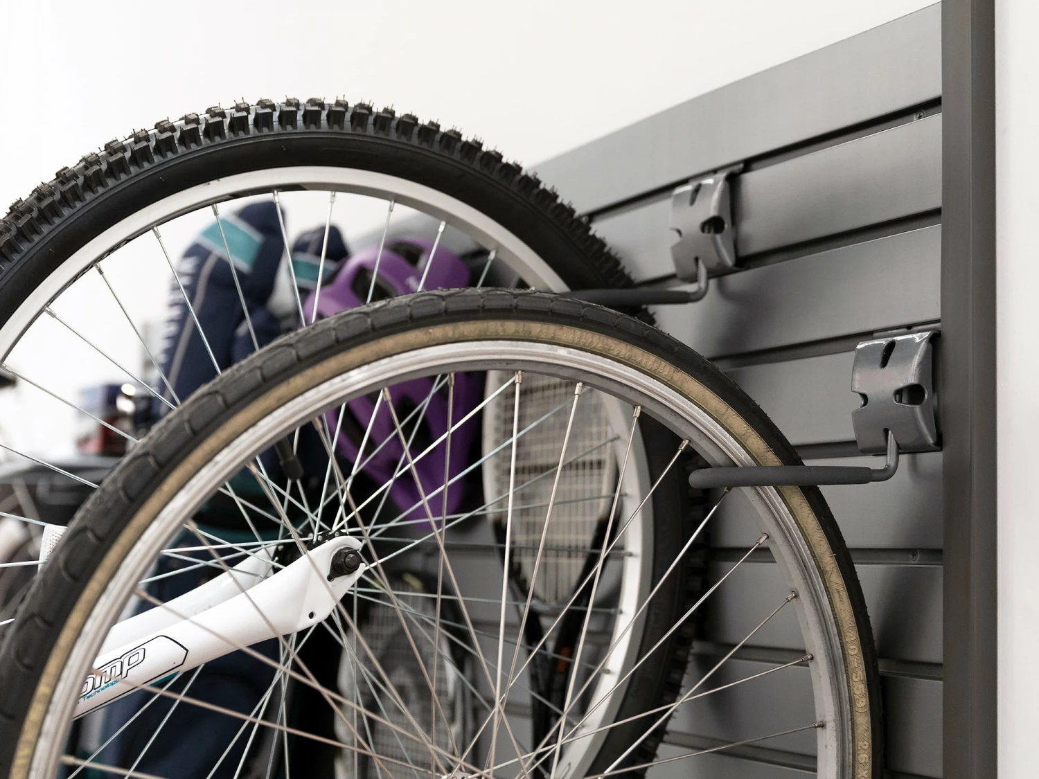 NewAge Products Vertical Bike Hook (Pack Of 2) Garage Storage 5 NewAge Products Vertical Bike Hook (Pack Of 2) Garage Storage