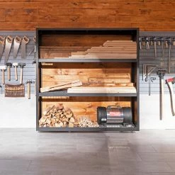 NewAge Products Bold Series 72 In. Wall Mounted Rack - Black Garage Storage 10 NewAge Products Bold Series 72 In. Wall Mounted Rack - Black Garage Storage