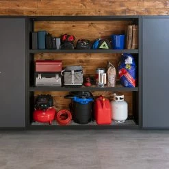 NewAge Products Bold Series 72 In. Wall Mounted Rack - Black Garage Storage 11 NewAge Products Bold Series 72 In. Wall Mounted Rack - Black Garage Storage