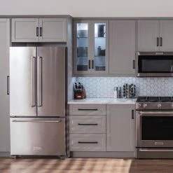 NewAge Products Home Extended Two Glass Door Wall Cabinet