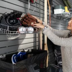 NewAge Products Shallow Basket Garage Storage