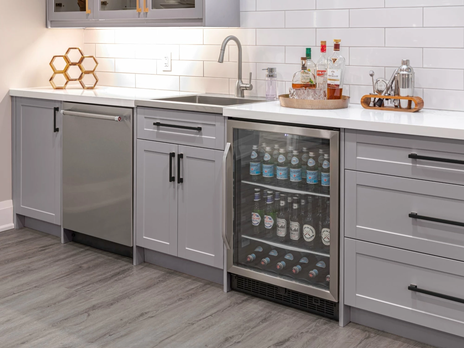 NewAge Products Home Bar Cabinets Home Bar 4 Piece Cabinet Set With Glass Door And Single Drawer Cabinets - 24 Inch 17 NewAge Products Home Bar Cabinets Home Bar 4 Piece Cabinet Set With Glass Door And Single Drawer Cabinets - 24 Inch