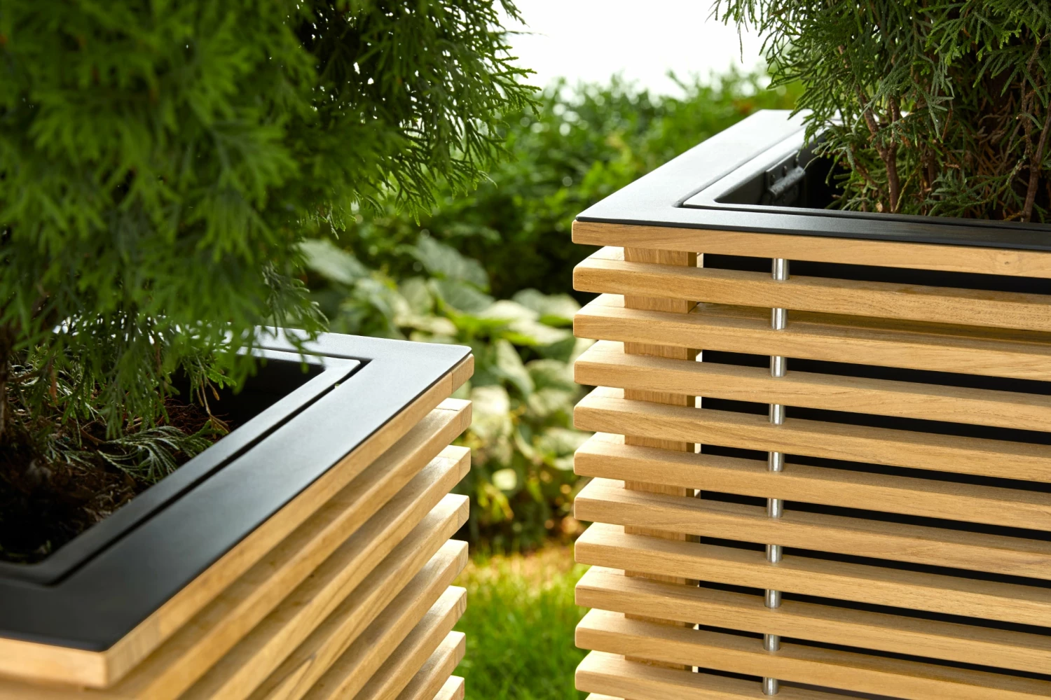 NewAge Products Monterey Rectangular Planter Boxes (Set Of 2) 12 NewAge Products Monterey Rectangular Planter Boxes (Set Of 2)