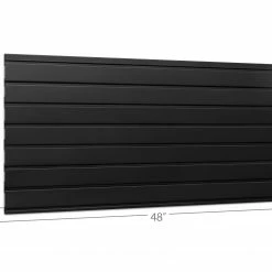 NewAge Products Bold Series Slatwall Backsplash (2 X 48 Inch) Garage Storage