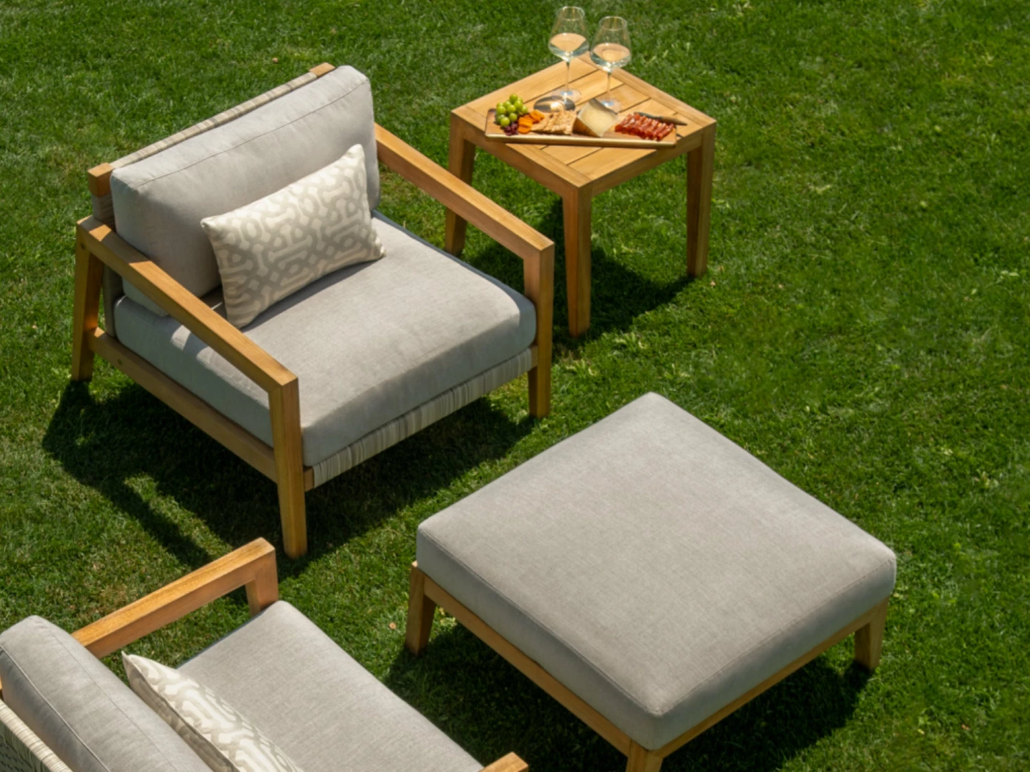 NewAge Products Lakeside Chat Chair With Ottoman Patio Furniture 17 NewAge Products Lakeside Chat Chair With Ottoman Patio Furniture