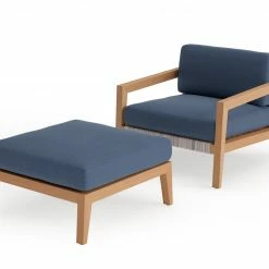 NewAge Products Lakeside Chat Chair With Ottoman Patio Furniture 48 NewAge Products Lakeside Chat Chair With Ottoman Patio Furniture