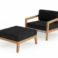 NewAge Products Lakeside Chat Chair With Ottoman Patio Furniture 42 NewAge Products Lakeside Chat Chair With Ottoman Patio Furniture