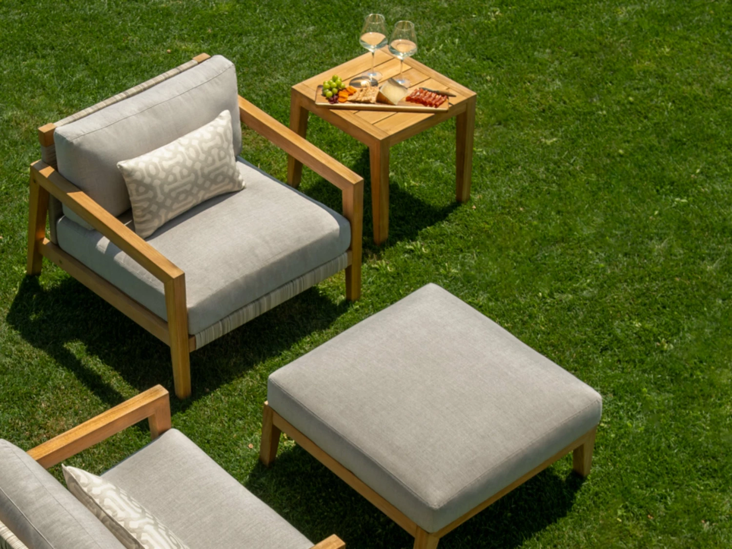 NewAge Products Lakeside Chat Chair With Ottoman Patio Furniture 11 NewAge Products Lakeside Chat Chair With Ottoman Patio Furniture