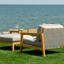 NewAge Products Lakeside Chat Chair With Ottoman Patio Furniture 32 NewAge Products Lakeside Chat Chair With Ottoman Patio Furniture