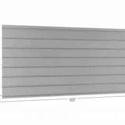 NewAge Products Bold Series 48 In. And 72 In. Slatwall Backsplash Set 24 NewAge Products Bold Series 48 In. And 72 In. Slatwall Backsplash Set