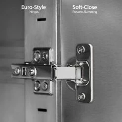 NewAge Products Outdoor Kitchen Stainless Steel 2 Piece Cabinet Set 28 NewAge Products Outdoor Kitchen Stainless Steel 2 Piece Cabinet Set