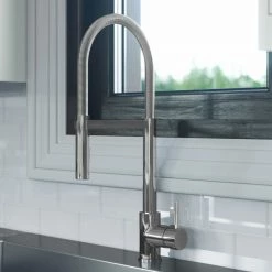 NewAge Products 30.35 In. Undermount Double Bowl Stainless Steel Sink With Flex Pull Down Faucet 19 NewAge Products 30.35 In. Undermount Double Bowl Stainless Steel Sink With Flex Pull Down Faucet