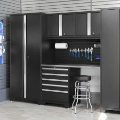 None Bold Series 72 In. Slatwall Backsplash