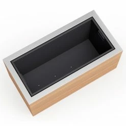 NewAge Products Rhodes Rectangular Planter (Set Of 2) Planter Boxes 30 NewAge Products Rhodes Rectangular Planter (Set Of 2) Planter Boxes