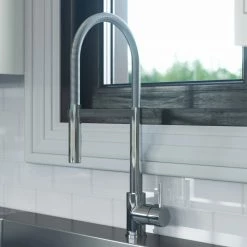 NewAge Products 30.35 In. Undermount Double Bowl Stainless Steel Sink With Flex Pull Down Faucet 27 NewAge Products 30.35 In. Undermount Double Bowl Stainless Steel Sink With Flex Pull Down Faucet