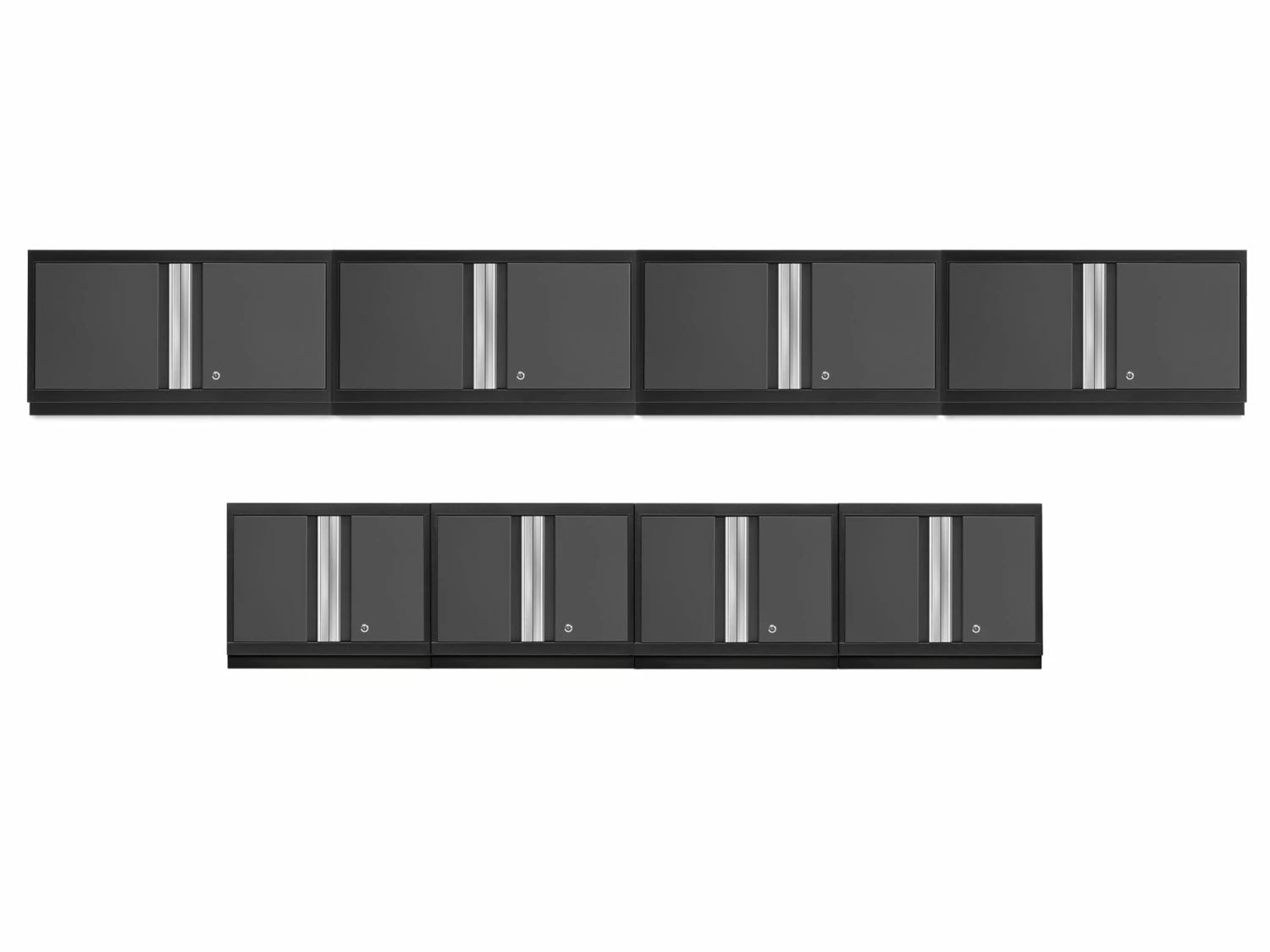 NewAge Products Bold Series 8 Piece Cabinet Set Garage Storage 1 NewAge Products Bold Series 8 Piece Cabinet Set Garage Storage