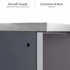 NewAge Products Outdoor Kitchen Aluminum 6 Piece Cabinet Set